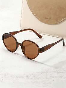 1副/2副复古个性化INS风小圆框眼镜，时尚 - 彩色 - 查看 7