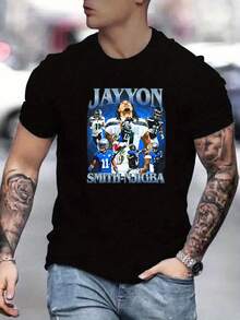 Men's SeattleSeahawks Fan Graphic Tee ,Seahawks Football T-Shirt, Cool Popular,  Fashion, Gift For Football Fan, Men'S And Women's Graphic T-Shirt,Casual Sport Attire - Machine Washable, Seahawks Gift For Men - 黑色19 - 查看 1