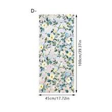 1/5pcs Colorful Wildflower Bee Window Clings No Glue Static Sticker 3D Laser Rainbow Maker Decal Waterproof Privacy Film For Living Room Office Decoration Summer Spring - Floral Colored Film - View 17