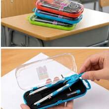 Compás de metal profesional de alta precisión, juego de compás de precisión, con varilla extensible y regla de dibujo profesional. Ideal para estudiantes y usos industriales, kit de dibujo. - D - Ver 5