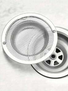 Bộ 3 lưới lọc bồn rửa bằng thép không gỉ có tay cầm | Lưới lọc chống gỉ, chống tắc nghẽn cho bồn rửa nhà bếp và phòng tắm, thép không gỉ 201, dễ dàng ngăn ngừa tắc nghẽn. - Nhiều màu - Xem 2