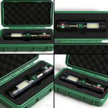 A Flashlight That Can Start A Fire With Storage Box Flashlight Rechargeable Aluminum Alloy High Lumen Fire Starting Flashlight Torch 6 Modes Flashlight With COB Side Light Tactical Adjustable Beam Suitable For Survival In The Wild Camping Fishing - Fire Starting Flashlight Gift - View 11