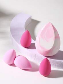 3/4/5/PCS Makeup Tools Set Including:Makeup Sponges+Mini Makeup Sponges ﻿ - Multicolor - View 1