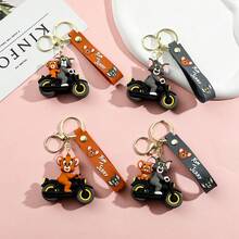 Warner Bros Fashion Tom And Jerry Keychains, Silicone Keychains, Cycling, Tom And Jerry Are Suitable Gifts For Family Members During The School Season - Multicolor - View 4