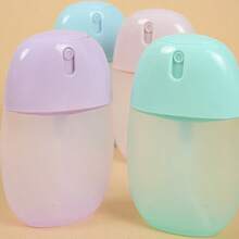 50毫升椭圆形便携喷雾瓶，PP塑料材质，可灌装，适用于爽肤水、香水、化妆品、洗手液样品瓶 - 彩色 - 查看 4