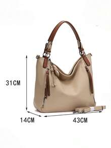 Elisabeth Bag And Backpack Women's Casual Portable Large Capacity Crossbody Bag For Single Room - 芥末黃 - 查看 3