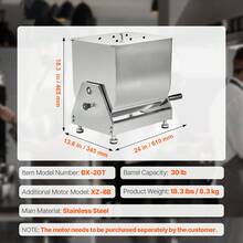 Kitchen Meat Grinders - 30 L - View 7