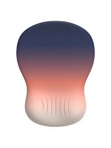 Ergonomic Memory Foam Mouse Pad With Wrist Rest, Gradient Minimalist Design, Thick Non-Slip Silicone Base Office Mouse Pad - Multicolor - View 9