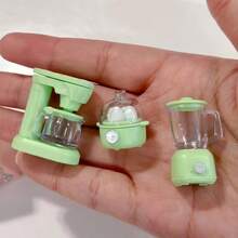 Bộ 3 mô hình đồ dùng nhà bếp mini trang trí nhà búp bê - Trang trí nhà búp bê - Phụ kiện nhà búp bê - Mô hình thủ công thu nhỏ - Bộ sưu tập mô hình - Đạo cụ chụp ảnh - Quà tặng độc đáo dịp lễ - Nhiều màu - Xem 2