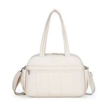 Stylish Women's Must-Have Beach Tote Bag - Fashionable Waterproof Coastal Getaway Carryall With Multi-Layer Organization, Dry/Wet Separation Design For Sandy Adventures, Weekend Trips & Seaside Vacations, Lightweight Beach-To-City Companion - Multicolor - View 12