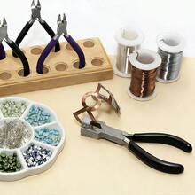 KLONKEE 1 Set Wrist Stamp Kit, Includes 1 Printing Tool And 24 Blank Aluminum Wrist Stamps, Suitable For Jewelry Making And Curved Metal Stamping Tool Set - Multicolor - View 7