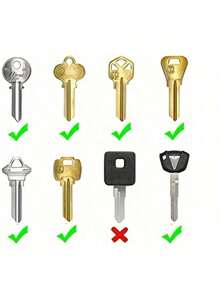 1pc/4pcs/6pcs/8pcs/10pcs Colors Of Keychains With Labels, 2. 8cm/1. 1 Inch Retractable Identifier, Fits Most Keys, Soft Cover With Identification Label Easy Identification Of Door Keys - Stylish, Easy To Install, Includes Blank And Pre-Printed Labels, Men's Home Office Organization Accessories - Multicolor - View 3