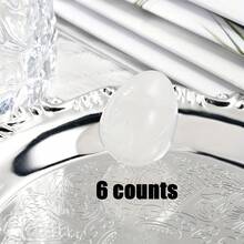 6/12 Pcs Natural Crystal Healing Stones Set - White Crystal, Rose Quartz, Tiger's Eye, Yellow Jade, Golden Swan, And Watermelon Red Gemstones For Home Decor, Meditation, Energy Healing, And Gift - Multicolor - View 15