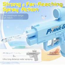 1pc Double-Sided Water Gun, Reverse Squirt Water Gun Toy, Creative Prank Squirt Water Fight Weapon, Same Design As He Chenguang Water Gun - Multicolor - View 10