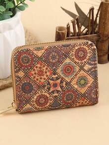 Ví mini nữ phong cách Bohemian thanh lịch với ngăn đựng thẻ và ví đựng tiền xu có thể tháo rời - Thiết kế đa chức năng để đựng thẻ tín dụng, thẻ ngân hàng và chứng minh thư, lý tưởng để mang theo hàng ngày và khi đi du lịch, cũng là món quà hoàn hảo cho bạn gái, mẹ, cô giáo hoặc ngày Valentine. - Nhiều màu - Xem 7