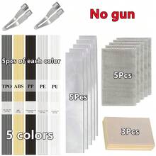 Plastic Welding Rods TPO/ABS/PP/PE/PU Metal Foil Stainless Steel Mesh Sandpaper - A - View 4