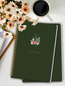 A5 Daily To-Do List Planner Notebook – Minimalist Daily Planning Journal With Task Checklists, Priorities & Notes, Office Supplies - A5 - View 5