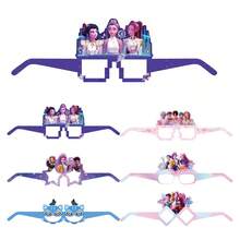 Mattel 6件套女巫主题生日派对用品 - 随机款式纸杯眼镜拍照道具 - 彩色 - 查看 3