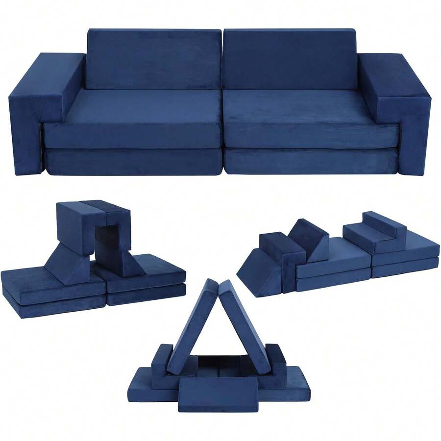 Kids Sofas - Navy Blue - View 1
