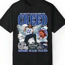 The Greatest Halftime Show Ever Creed Shirt - 黑色 - 查看 1