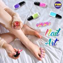 FunKidz - Kit de  lavable para s 60 juguetes cosméticos caja de  para niñas de 6 a 12 años - como en la foto - Ver 3