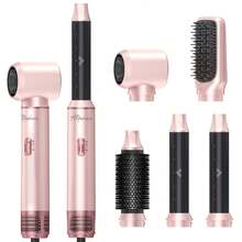 UKLISS Multifunctional Air Styling 7 In 1 Upgraded Hair Care Set, The King Of Cost-Effectiveness, Using 110,000 High-Speed Hair Dryer Brush (Black Technology To Prevent Frizz), Fluffy Barrel Comb, Curling Comb, Straightening Brush, Automatic Air Curling Iron, Blow-Drying Styling Hair Care All-In-One Machine, One Machine Is Equivalent To Seven Machines, No Need To Worry About Tediousness, Easily Create A Variety Of Styles, Valentine's Gift - 美規A型插(110-127V) - 查看 17