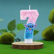 0-9 Colorful Cake Decorative Candles, Anniversary Decorative Candles, Exquisite Party Gifts, Elegant Numeric Candles For Birthday Party, Multipurpose Candles For Home - Multicolor - View 19