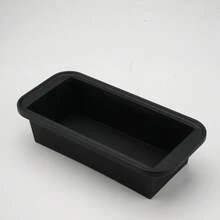 Silicone Freezer Mold With Lid, Food Storage Container Box, Extra Large Silicone Ice Cube Tray, Food Preservation Box - Black - View 9