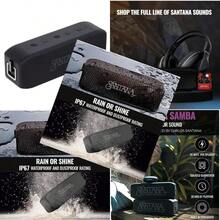 smailbox Altavoz Portátil Bluetooth  Bocina Inalámbrica Compacta con Controles Táctiles Diseño Minimalista Batería Recargable - como en la foto - Ver 3