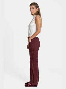 ARMONIAS Women Pants - ĐỎ GẠCH - Xem 8