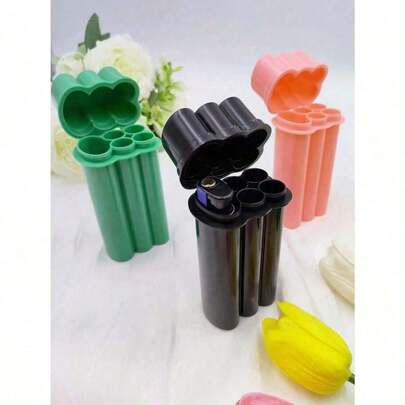 1pc With Lighter Storage, 4-Slot Holder, Portable Design (Box Packaging), Back To School Supplies