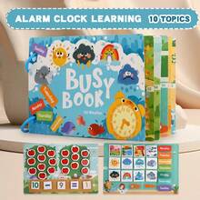 1 Pc Children's Early Education Enlightenment Sticker Book, Knowledge Cognition Montessori Baby Sticker Book Toy - Quiet Book - View 18