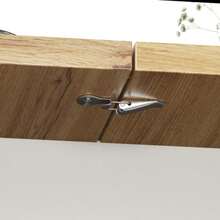 Extendable Dining Table (110-140*80 Cm), Folding Kitchen Table, Seats 4 To 6, Space-Saving Design, Suitable For Both Kitchen And Living Room, With Three-Tier Shelf, White. - White - View 2