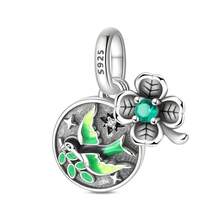 925 Sterling Silver Lion Charm Pendant, Rose Charm Pendant, Hope Swallow Charm Pendant, Star Moon Charm Pendant, Angel Charm Pendant, Heart Charm Pendant, Magic Surprise Box Charm. Suitable For Genuine Snake Chain Bracelets, Necklaces, Bangles, Beaded Chains, DIY Jewelry Crafting, And Luxurious Best Friend Gifts. - Multicolor - View 18