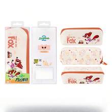 Disney 迪士尼疯狂动物城可爱卡通设计背包 - 朱迪儿童铅笔盒，外观精致，品质优良，多功能收纳盒，文具包