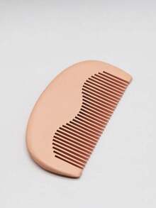 1pc Customized Wooden Hair Comb - Personalized Name/Text, Elegant Hair Styling Tool, Suitable For Birthday, Wedding Anniversary Gift - Personalized Gift, Fine-Toothed Comb, Personalized Hair Brush, Hair Comb With Name, Girl's Hair Brush - Multicolor - View 4