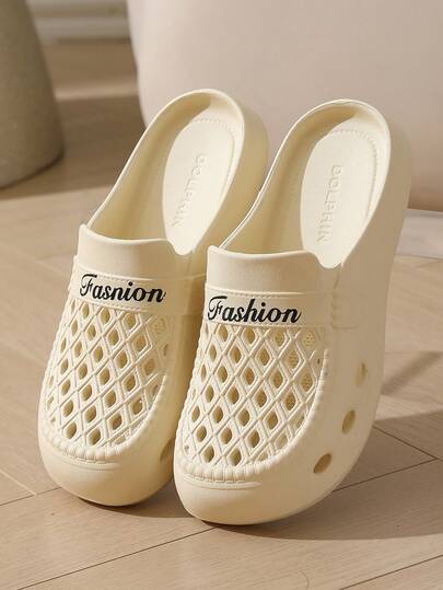 夏季加厚鞋底柔软舒适镂空设计静音速干浴室拖鞋