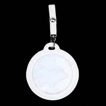 58/75mm圆形透明窗口徽章保护套，水晶徽章展示袋，便携式/悬挂式 - 彩色 - 查看 13