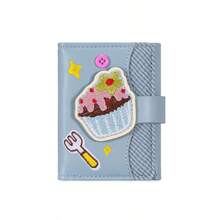 Japanese/Korean Style Creative Cartoon Food INS Women Trifold Wallet Large Capacity Card Holder - Multicolor - View 12