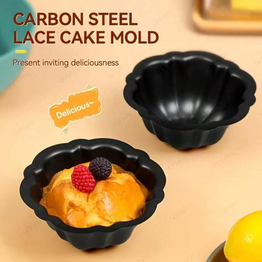 2个/4个/8个装，迷你南瓜造型烘焙蛋糕模具 – 适用于制作松饼、纸杯蛋糕、芝士蛋糕和甜点。母亲节礼物，送给妈妈的礼物，烘焙用品