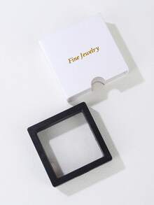 1条S925纯银网球链手链，镶嵌方形和水滴形立方氧化锆石，青少年手部饰品，青少年礼物 - GPB43 - 查看 7