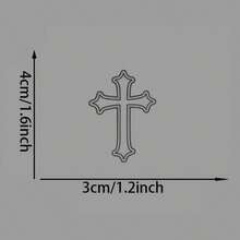 Christ Cross Contour Stickers, Water Glass Stickers, Computer Notebook Stickers, Car Stickers, Glass Window Stickers - A - View 8