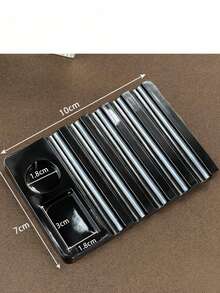 1pc Transparent Acrylic Nail Art Brush Holder Display Stand, Painting Brush Rack, Nail Brush Holder, Nail Polish Palette Rack, Nail Art Tool Storage Rack - Multicolor - View 7