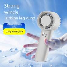 OBOVAY 2026 New Rechargeable Handheld Fan, Lithium Battery-Powered Personal USB Rechargeable Portable Fan For Indoor & Outdoor Use, Includes Power Cable, Button Control, Low Voltage Operation, Portable Fan,300mAh - Multicolor - View 3