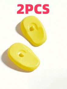 EELHOE 1 Pair Salon Ear Covers, Plastic Hair Dye Ear Protectors, Silicone Shower Ear Covers For Home And Hair Salon - Multicolor - View 9