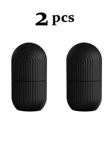 3/2/1件装硅胶冰敷按摩滚轮，硅胶面部按摩工具，西瓜冰敷滚轮，硅胶冰滚轮，面部按摩冰模，条纹面部冰滚轮，冰滚轮面部按摩器。适用于面部、眼部和颈部；冰敷护肤，居家面部护理配件。 - 彩色 - 查看 26