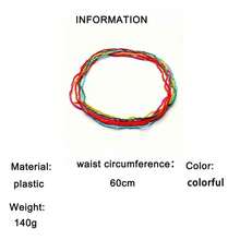 Dây đeo thân bằng hạt cườm thủ công tối giản, dây đeo eo co giãn đính hạt hình hạt gạo, phụ kiện trang sức cơ thể. - Nhiều màu - Xem 6