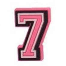 DIY字母数字鞋饰 0-9#数字 ABC-Z 鞋子装饰，适用于木屐和凉鞋，彩色PVC材质，可用于手链、鞋子装饰、生日派对小礼物 - 彩色 - 查看 73