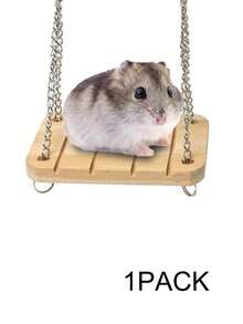 3-In-1 Automatic Water Bottle With Food Container Base, Hamster Ladder, Seesaw, Apple Branch, Climbing Toy Cage, Chew Toy, Hidden Cave, Suitable For Hamsters, Mice, Guinea Pigs, Hedgehogs - Multicolor - View 9