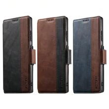 SUTENI Faux Leather Wireless Charging Card Holder Stand Wallet Magnetic Flip Cover Phone Case For Galaxy S26 Ultra S25 S24 S23 S22 For Unisex Relatives Friends And Elders Holiday Gift - Multicolor - View 13